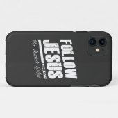 Volg Jezus, Wat Er Ook Gebeurt Heren Christelijk G Case-Mate iPhone Case (Achterkant (horizontaal))