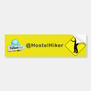 Volg me Bumpersticker