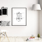 Volg me en ik maak jullie vissers van Mannen Poster