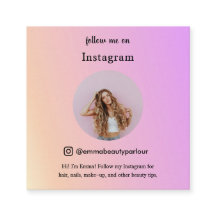 volg me Instagram business/personal trendy