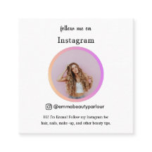 volg me Instagram business/personal trendy