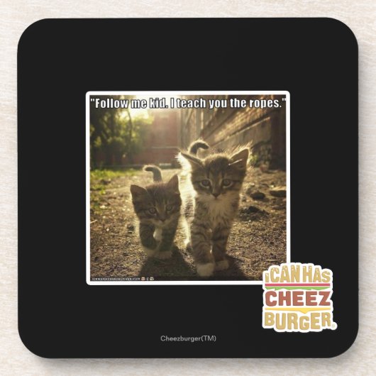 Volg me Kind Onderzetter (Voorkant)