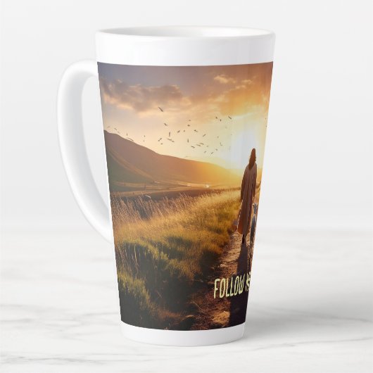 Volg me, Lamb Latte Mok (Linkerhoek)