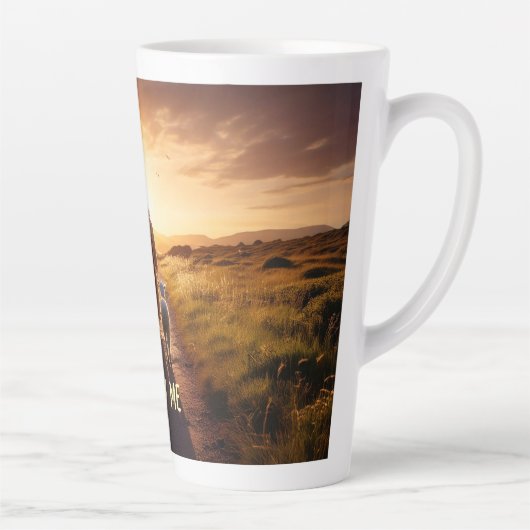 Volg me, Lamb Latte Mok (Rechts)