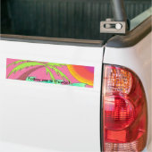 Volg me naar Hawaii! Bumpersticker (Op Truck)