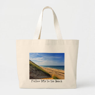 Volg me naar het strand Extra Grote Tas