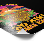 Volg me naar het Tiki Bar Hawaiian Luau feest Foto Afdruk (Hoek)