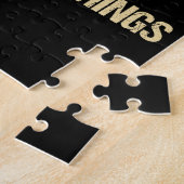 Volg me niet als ik  dingen doe legpuzzel (Zijkant)