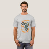 Volg me niet grappige mountainbike T-Shirt (Voorkant volledig)