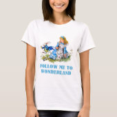 VOLG ME OM TE WONDERLAND T-SHIRT (Voorkant)