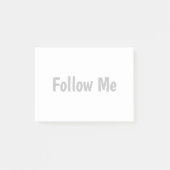Volg me Post-It Notes (Voorkant)