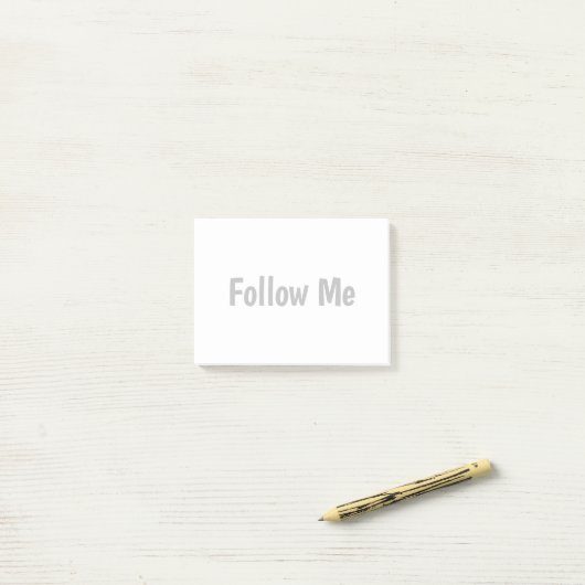Volg me Post-It Notes (Op bureau)