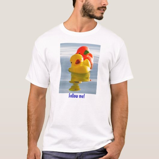 Volg me - tshirt (Voorkant)