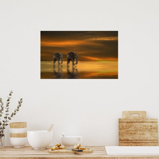 Volg me twee Posters (Keuken)