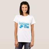 Volg me Twitter de heer Funny Parody T-shirt (Voorkant volledig)