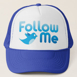 Volg me Twitter de heer Funny Parody Trucker Pet