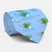 Volg ME Twitter Geschenken en wervelingen T-shirts Stropdas (Opgerold)