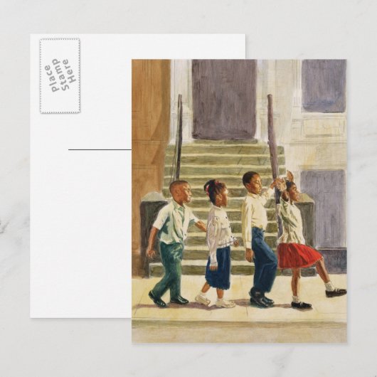 Volg mij 1995 briefkaart (Voorkant / Achterkant)