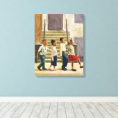 Volg mij 1995 canvas afdruk (Insitu (Houten vloer))