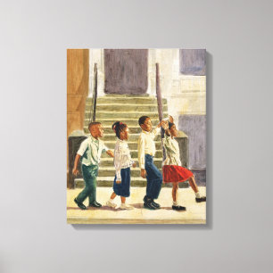 Volg mij 1995 canvas afdruk