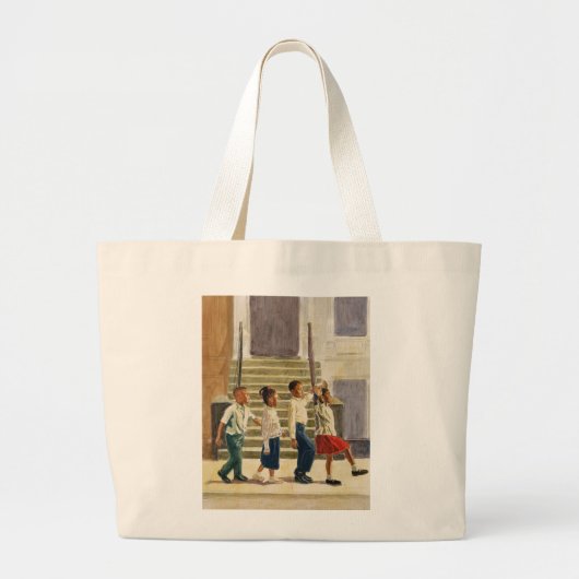 Volg mij 1995 grote tote bag (Voorkant)