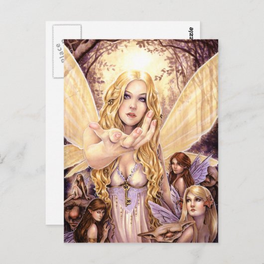 Volg mij briefkaart (Voorkant / Achterkant)