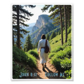 Volg mij foto afdruk (Voorkant)