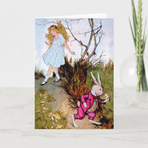 Volg mij - ik neem je mee naar Wonderland! Feestdagen Kaart