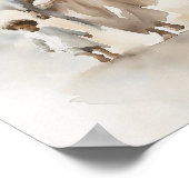 Volg mij Jesus Waterverf Art Print (Hoek)