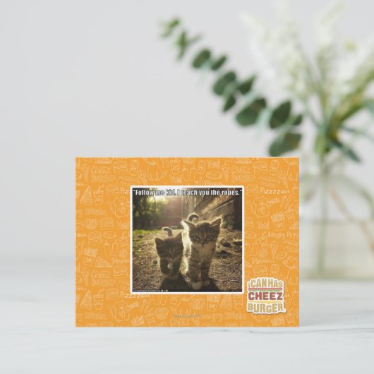 Volg mij Kind Briefkaart (Staand voorkant)