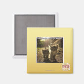 Volg mij Kind Magneet (Voorkant / Achterkant)