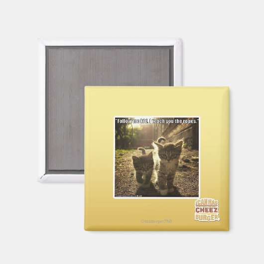 Volg mij Kind Magneet (Voorkant / Achterkant)