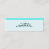 Volg mij mini visitekaartje (Achterkant)