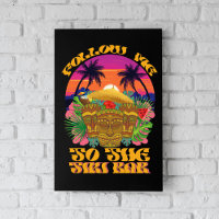 Volg mij naar de Tiki Bar Hawaïaanse Luau Feest