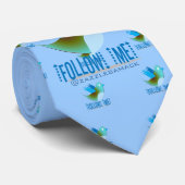 Volg mij op je Twitter-adres Stropdas (Opgerold)