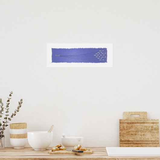 Volg mij poster (Keuken)