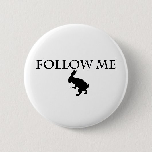 Volg mij ronde button 5,7 cm (Voorkant)