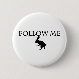 Volg mij ronde button 5,7 cm