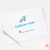 Volg mij Sticker (Envelop)