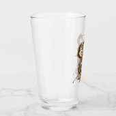 Volg mijn eigen ritme glas (Rechts)