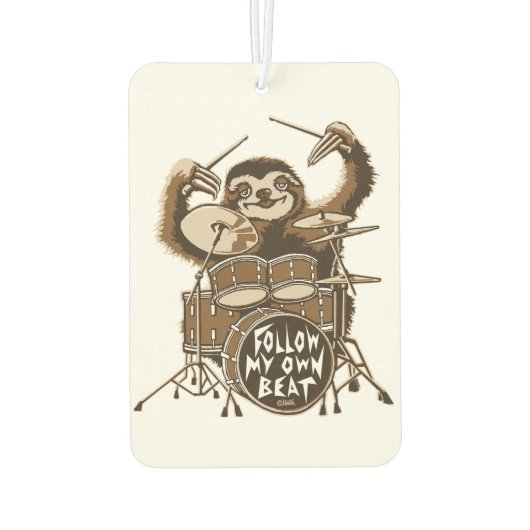 Volg mijn eigen ritme luchtverfrisser (Achterkant)