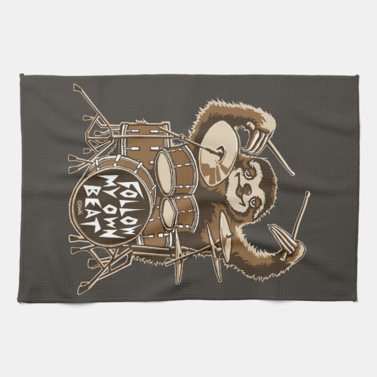 Volg mijn eigen ritme theedoek (Horizontaal)