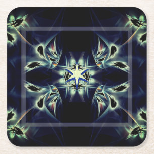 Volg mijn eigen ster kartonnen onderzetters