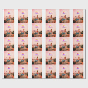 volg ons facebook gebruikersnaam social media foto cadeaupapier