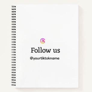 volg ons thread gebruikersnaam social media voeg Q Notitieboek