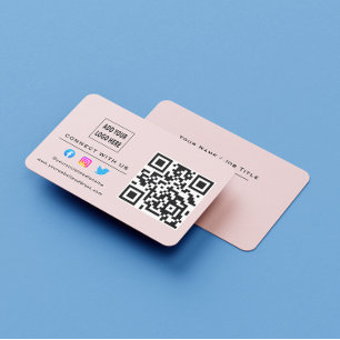 Volg Scan om verbinding te maken met ons QR-code B Visitekaartje