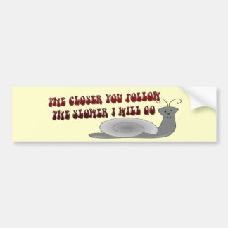 VOLG TE SLOT BUMPERSTICKER