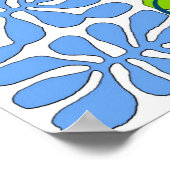 Volg terug Blauwe Vogel, Poster (Hoek)