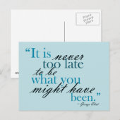 Volg Uw Dromen - motivatie briefkaart (Voorkant / Achterkant)