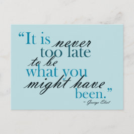 Volg Uw Dromen - motivatie briefkaart